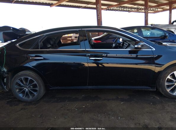 4T1BK1EB1GU214464 2016 TOYOTA AVALON Black უკანა სალონის ხედი