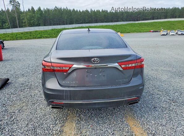 4T1BK1EB1GU236058 2016 TOYOTA AVALON Gray Հետևի տեսք