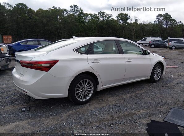 4T1BK1EB1GU236979 2016 TOYOTA AVALON White უკანა მარჯვენა