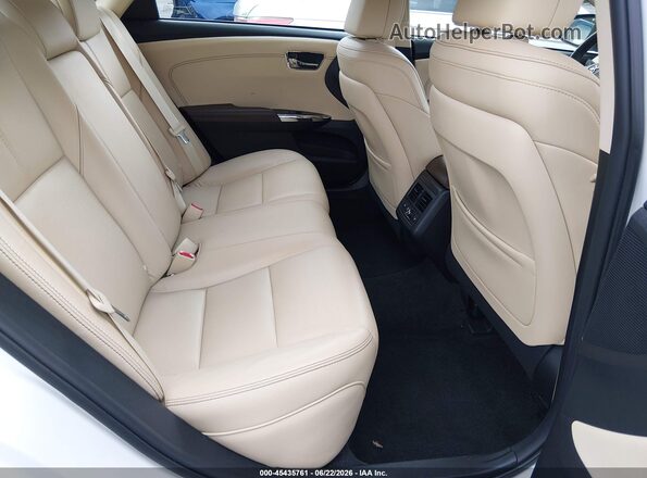 4T1BK1EB1GU236979 2016 TOYOTA AVALON White VIN კოდის სტიკერის ხედი