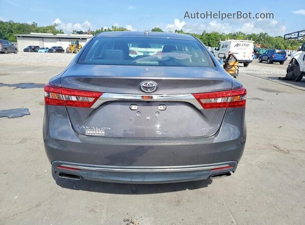 4T1BK1EB1JU286319 2018 TOYOTA AVALON Charcoal უკანა ხედი
