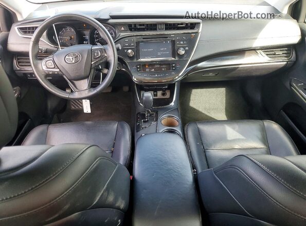 4T1BK1EB1JU286319 2018 TOYOTA AVALON Charcoal წინა პანელის ხედი