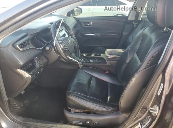 4T1BK1EB2GU199814 2016 TOYOTA AVALON Gray Front interior view