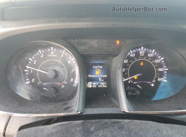 4T1BK1EB2GU199814 2016 TOYOTA AVALON Gray Instrument cluster view