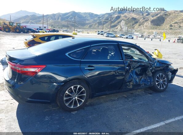 4T1BK1EB2JU266452 2018 TOYOTA AVALON Blue Widok zestawu wskaźników