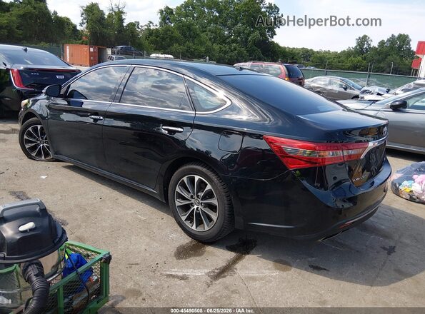 4T1BK1EB3GU213834 2016 TOYOTA AVALON Black უკანა მარცხენა