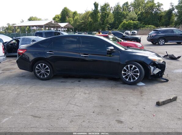 4T1BK1EB3GU213834 2016 TOYOTA AVALON Black უკანა სალონის ხედი