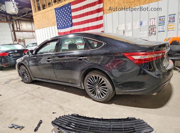 4T1BK1EB3GU218158 2016 TOYOTA AVALON Black Հետևի ձախ