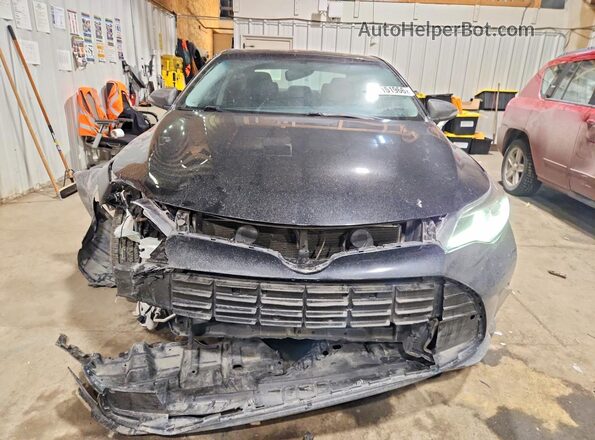 4T1BK1EB3GU218158 2016 TOYOTA AVALON Black Դիմացի տեսք