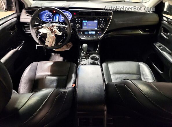 4T1BK1EB3GU218158 2016 TOYOTA AVALON Black Առջևի վահանակի տեսք
