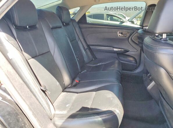 4T1BK1EB3GU218385 2016 TOYOTA AVALON Black Вид задніх сидінь