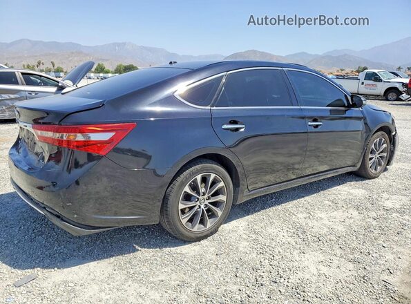 4T1BK1EB3GU218385 2016 TOYOTA AVALON Black Задня права чверть