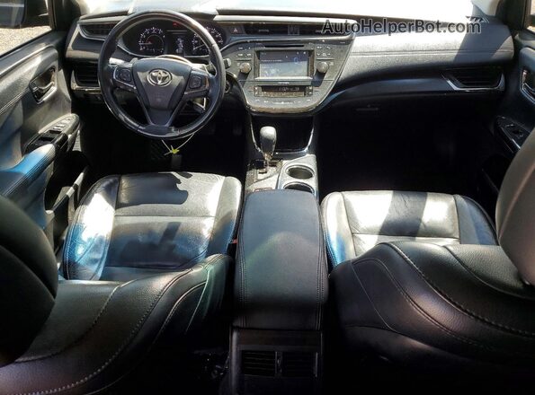 4T1BK1EB3GU218385 2016 TOYOTA AVALON Black Вид панелі приладів