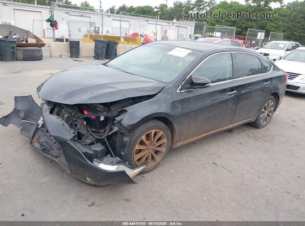 4T1BK1EB3GU236546 2016 TOYOTA AVALON Black წინა მარცხენა ხედი სამი მეოთხედიდან