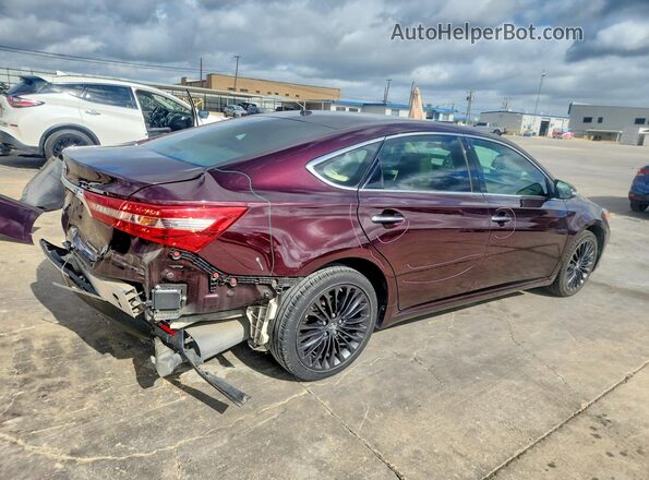 4T1BK1EB3HU250819 2017 TOYOTA AVALON Burgundy Tył prawy