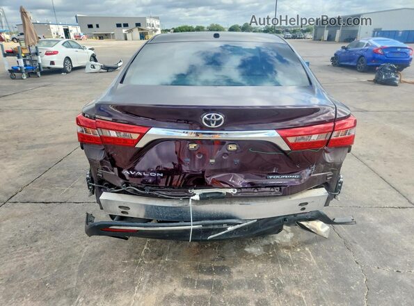 4T1BK1EB3HU250819 2017 TOYOTA AVALON Burgundy Widok z tyłu