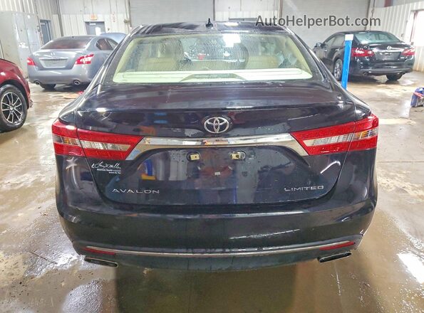 4T1BK1EB3JU267271 2018 TOYOTA AVALON Blue უკანა ხედი