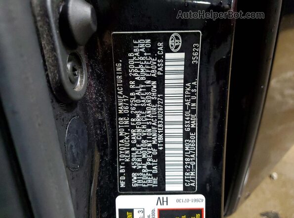 4T1BK1EB3JU267271 2018 TOYOTA AVALON Blue ძრავის განყოფილების ხედი