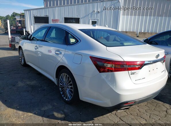 4T1BK1EB4GU237625 2016 TOYOTA AVALON Белый Задняя левая четверть