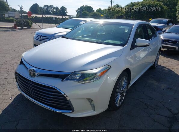4T1BK1EB4GU237625 2016 TOYOTA AVALON Белый Передняя левая четверть