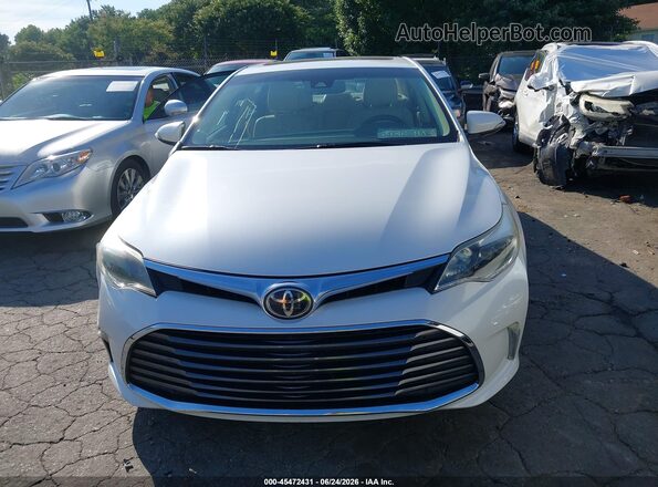 4T1BK1EB4GU237625 2016 TOYOTA AVALON Белый Вид щитка приборов