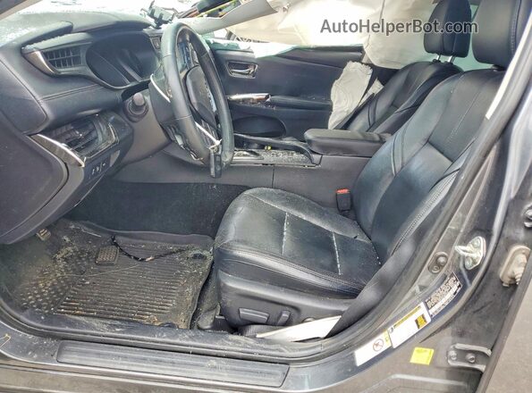 4T1BK1EB4HU245130 2017 TOYOTA AVALON Black Вид салону спереду