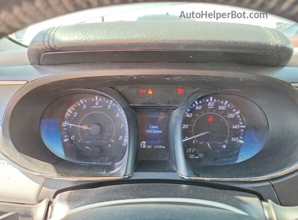 4T1BK1EB4HU245712 2017 TOYOTA AVALON Серебряный Вид щитка приборов