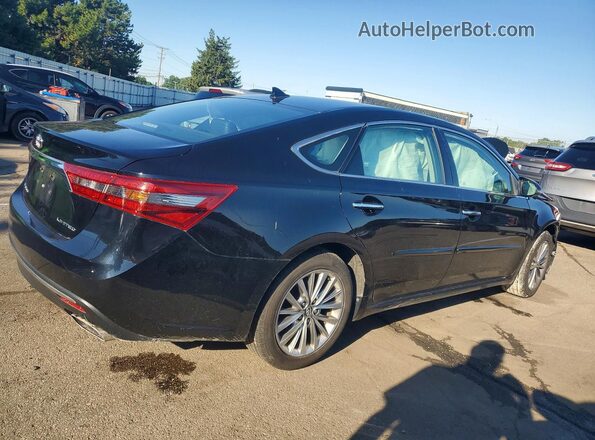 4T1BK1EB4HU247878 2017 TOYOTA AVALON Black Հետևի աջ