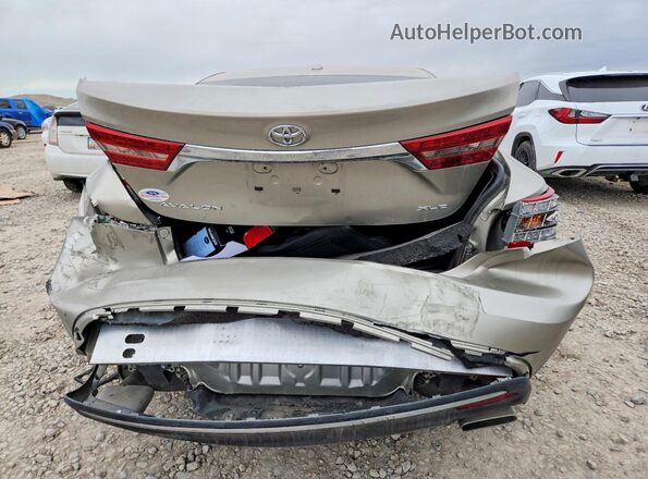 4T1BK1EB4JU281440 2018 TOYOTA AVALON Желто-коричневый Вид сзади