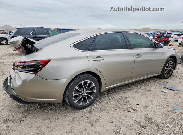 4T1BK1EB4JU281440 2018 TOYOTA AVALON Желто-коричневый Задняя правая четверть
