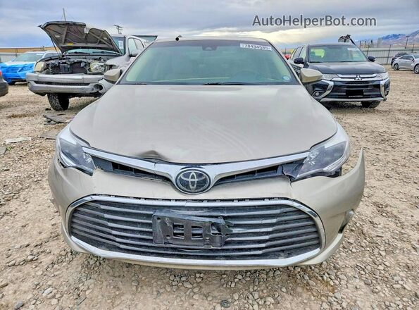 4T1BK1EB4JU281440 2018 TOYOTA AVALON Желто-коричневый Вид спереди