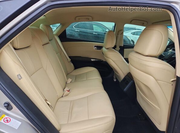 4T1BK1EB4JU281440 2018 TOYOTA AVALON Желто-коричневый Вид задних сидений
