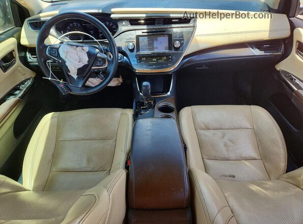4T1BK1EB5GU200695 2016 TOYOTA AVALON Black Dashboard view