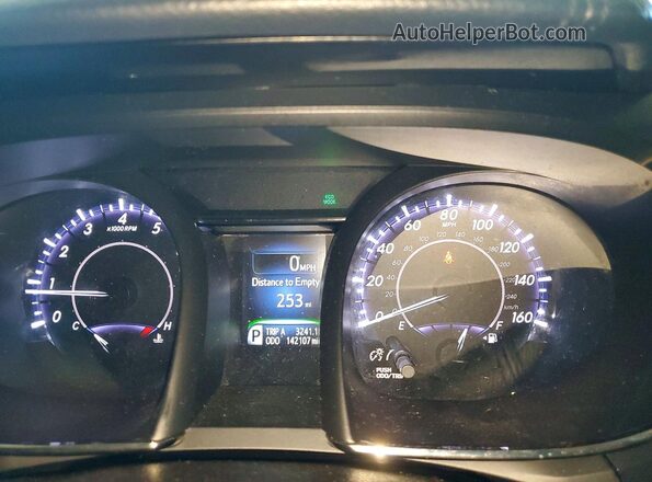 4T1BK1EB5GU226097 2016 TOYOTA AVALON Silver ხელსაწყოთა პანელის ხედი