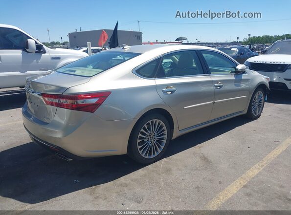 4T1BK1EB5GU236919 2016 TOYOTA AVALON Champagne Rear right