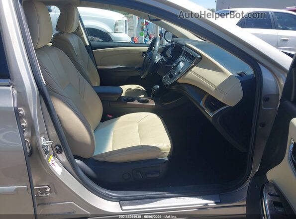 4T1BK1EB5GU236919 2016 TOYOTA AVALON Champagne Front interior view