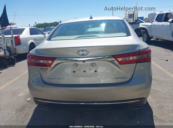 4T1BK1EB5GU236919 2016 TOYOTA AVALON Champagne 