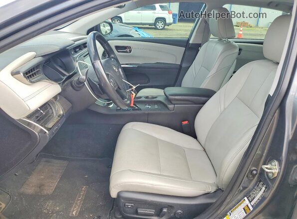 4T1BK1EB5HU247873 2017 TOYOTA AVALON Gray წინა სალონის ხედი