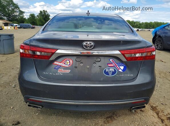 4T1BK1EB5HU247873 2017 TOYOTA AVALON Gray უკანა ხედი