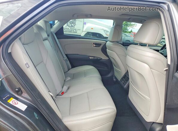 4T1BK1EB5HU247873 2017 TOYOTA AVALON Gray უკანა სავარძლების ხედი