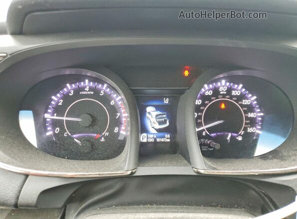 4T1BK1EB5JU285335 2018 TOYOTA AVALON Blue Вид щитка приладів
