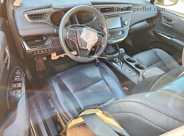 4T1BK1EB6GU225802 2016 TOYOTA AVALON Gray Dashboard view