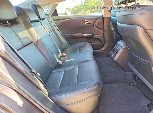 4T1BK1EB6GU225802 2016 TOYOTA AVALON Gray Rear seats view