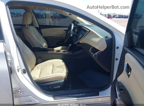 4T1BK1EB6GU234662 2016 TOYOTA AVALON White Вид салону спереду
