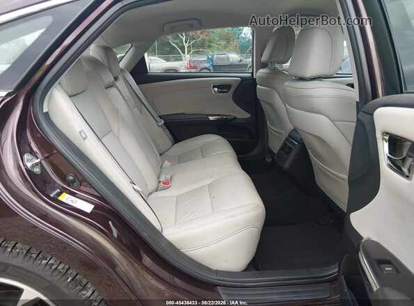 4T1BK1EB6GU236489 2016 TOYOTA AVALON Темно-бордовый Вид наклейки с VIN-кодом