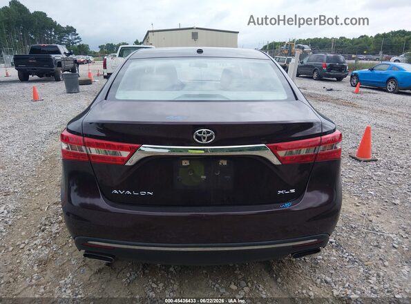 4T1BK1EB6GU236489 2016 TOYOTA AVALON Темно-бордовый 