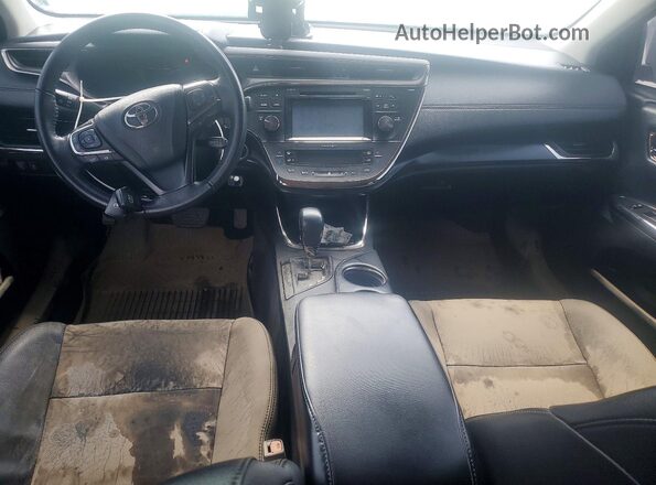 4T1BK1EB6JU284548 2018 TOYOTA AVALON Black Առջևի վահանակի տեսք