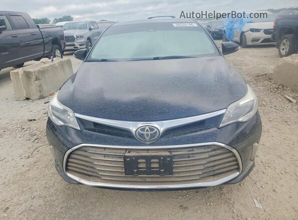 4T1BK1EB6JU284548 2018 TOYOTA AVALON Black Դիմացի տեսք