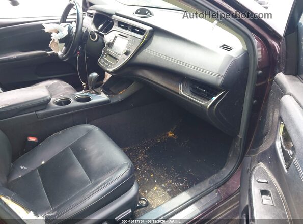 4T1BK1EB7GU212119 2016 TOYOTA AVALON Purple Front interior view