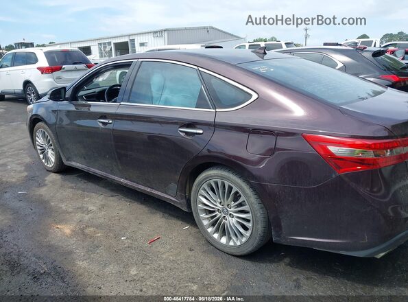 4T1BK1EB7GU212119 2016 TOYOTA AVALON Purple 360 interior view